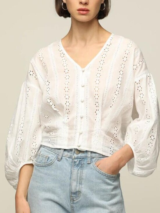 OAK + FORT Tops - Oak + Fort cotton top